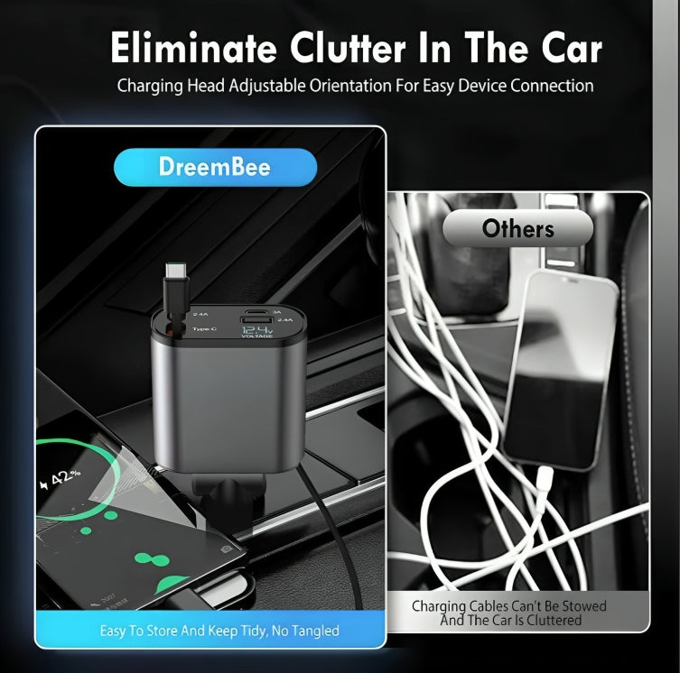 CarTechPro™4 in 1 - 100watt Car Charger Phone🔥