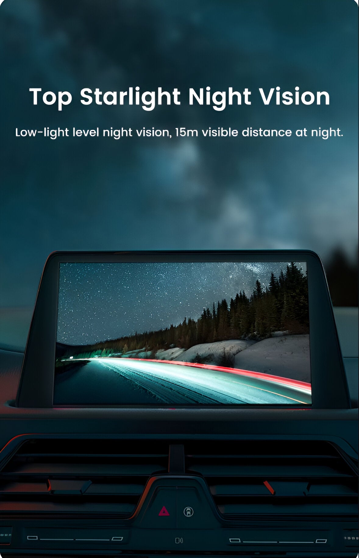 CarTechPro™ -Universal Car Rearview Camera – 170° Wide-Angle📷, HD Night Vision, Waterproof, 12-24V🔥✅