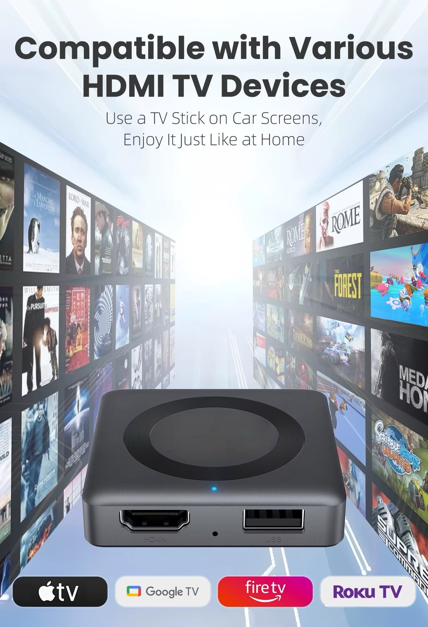 CarTechPro™ - Car TV Mate Max 📲 — HDMI Multimedia Adapter for Your Car🚗