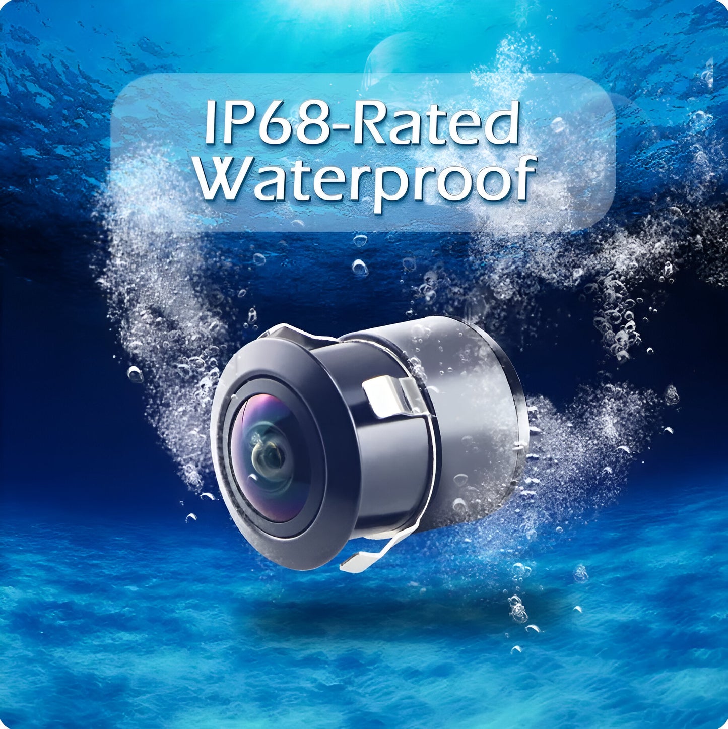 CarTechPro™ -Universal Car Rearview Camera – 170° Wide-Angle📷, HD Night Vision, Waterproof, 12-24V🔥✅